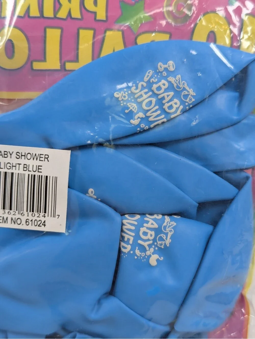 12 inch - Blue Latex Balloons - Baby Shower Party Helium - 100 Pack